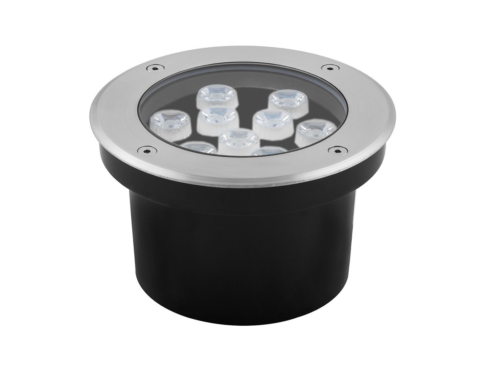 Светильник тротуарный 9LED,6400К, 9W, 160*H90mm, внутренний диаметр 110mm, IP 67,SP4113