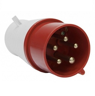 Разъем переносной 32/5 вилка IP44 (025)